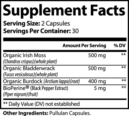 Organic Irish Sea Moss