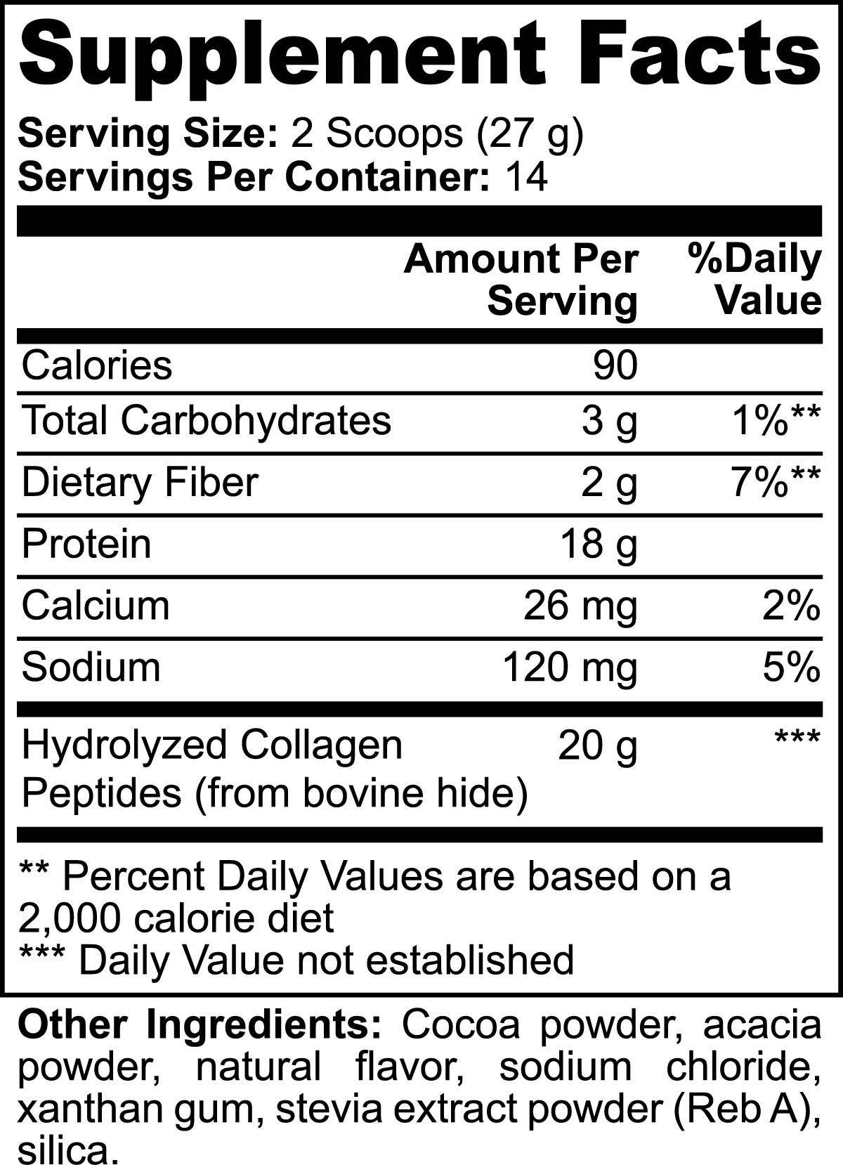 VitalFlex Collagen Boost (Chocolate)